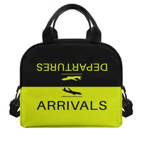 Thumbnail for Arrival & Departures (Yellow) Designed Lunch Bags
