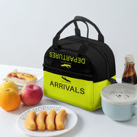 Thumbnail for Arrival & Departures (Yellow) Designed Lunch Bags