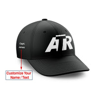 Thumbnail for ATR & Text Designed Embroidered Hats