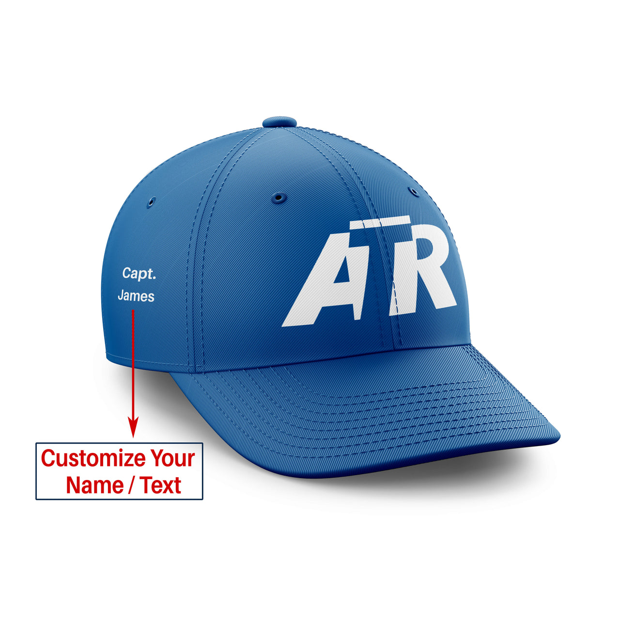 ATR & Text Designed Embroidered Hats