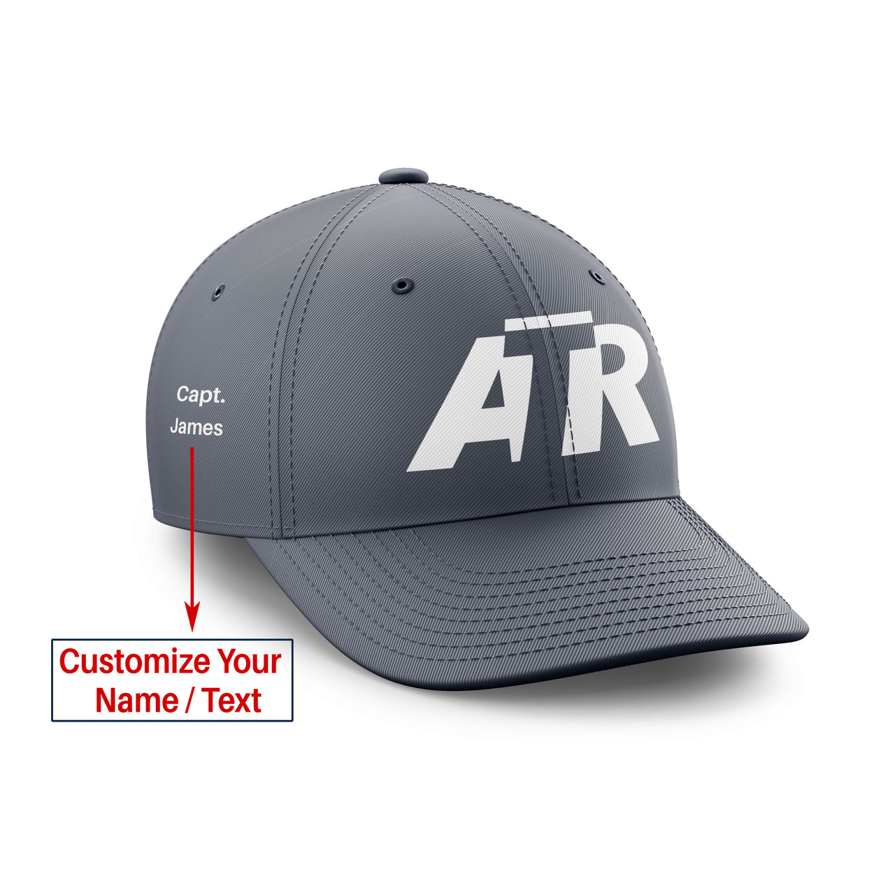 ATR & Text Designed Embroidered Hats