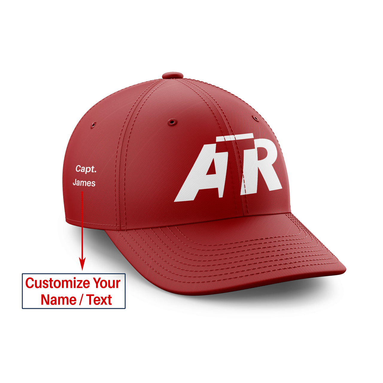 ATR & Text Designed Embroidered Hats