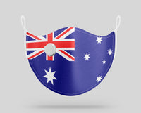 Thumbnail for Australia Flag Designed Face Masks