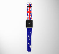 Thumbnail for Australia Flag Designed Leather Apple Watch Straps