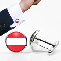 Thumbnail for Austria Flag Designed Cuff Links