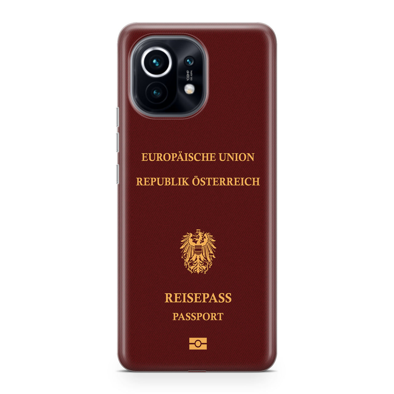 Austrian Passport Designed Xiaomi Cases