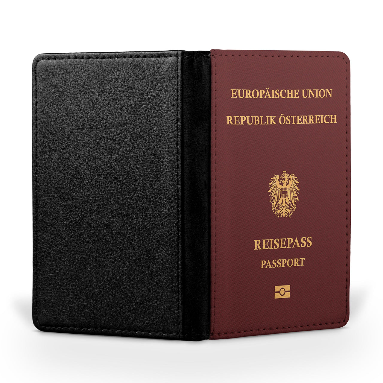 Austrian Passport Designed Passport & Travel Cases