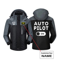Thumbnail for Auto Pilot ON Designed Thick Winter Jackets