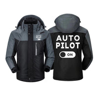 Thumbnail for Auto Pilot ON Designed Thick Winter Jackets