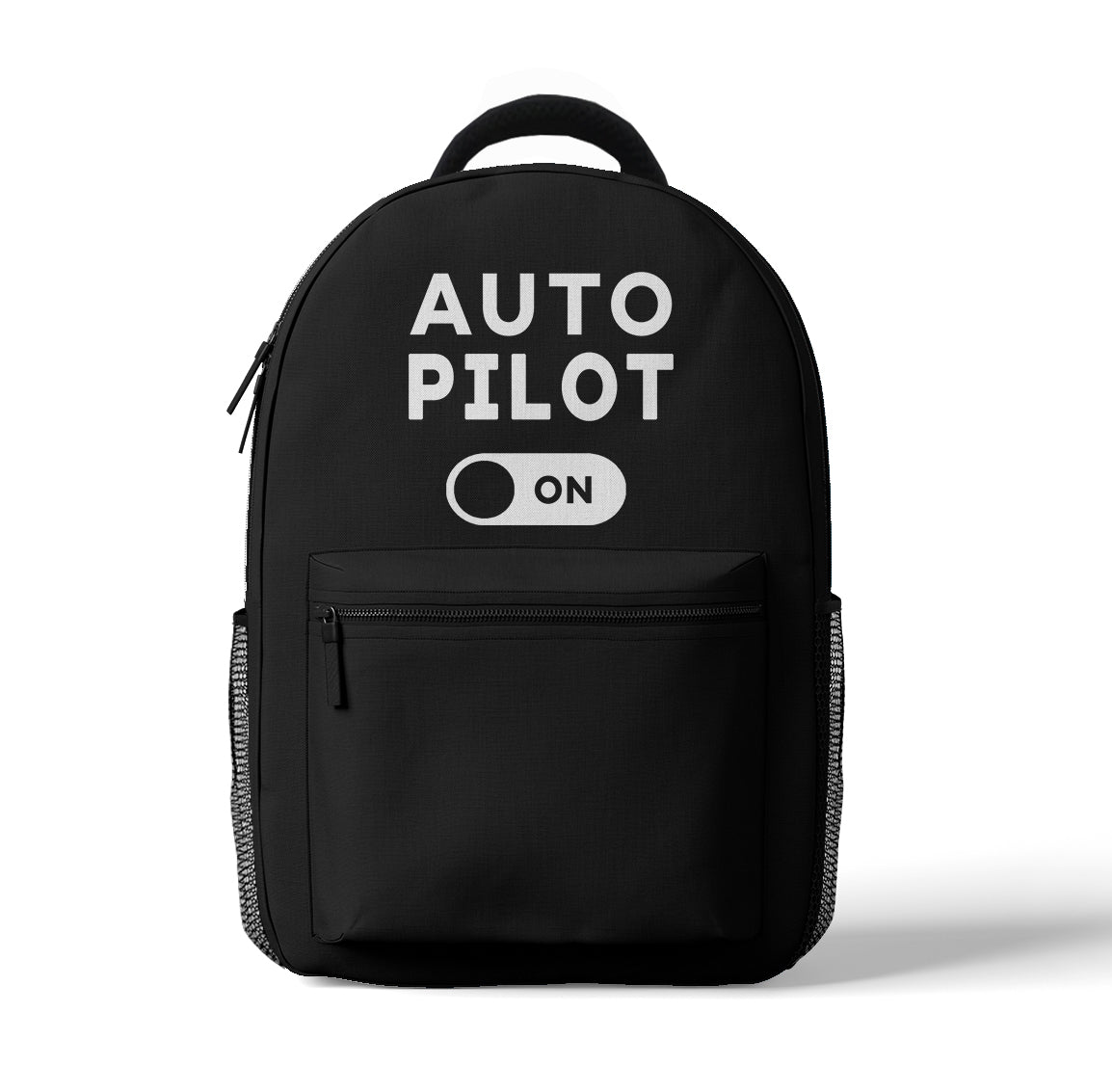 Auto Pilot ON Designed 3D Backpacks