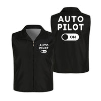 Thumbnail for Auto Pilot ON Designed Thin Style Vests