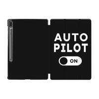 Thumbnail for Auto Pilot ON Designed Samsung Tablet Cases