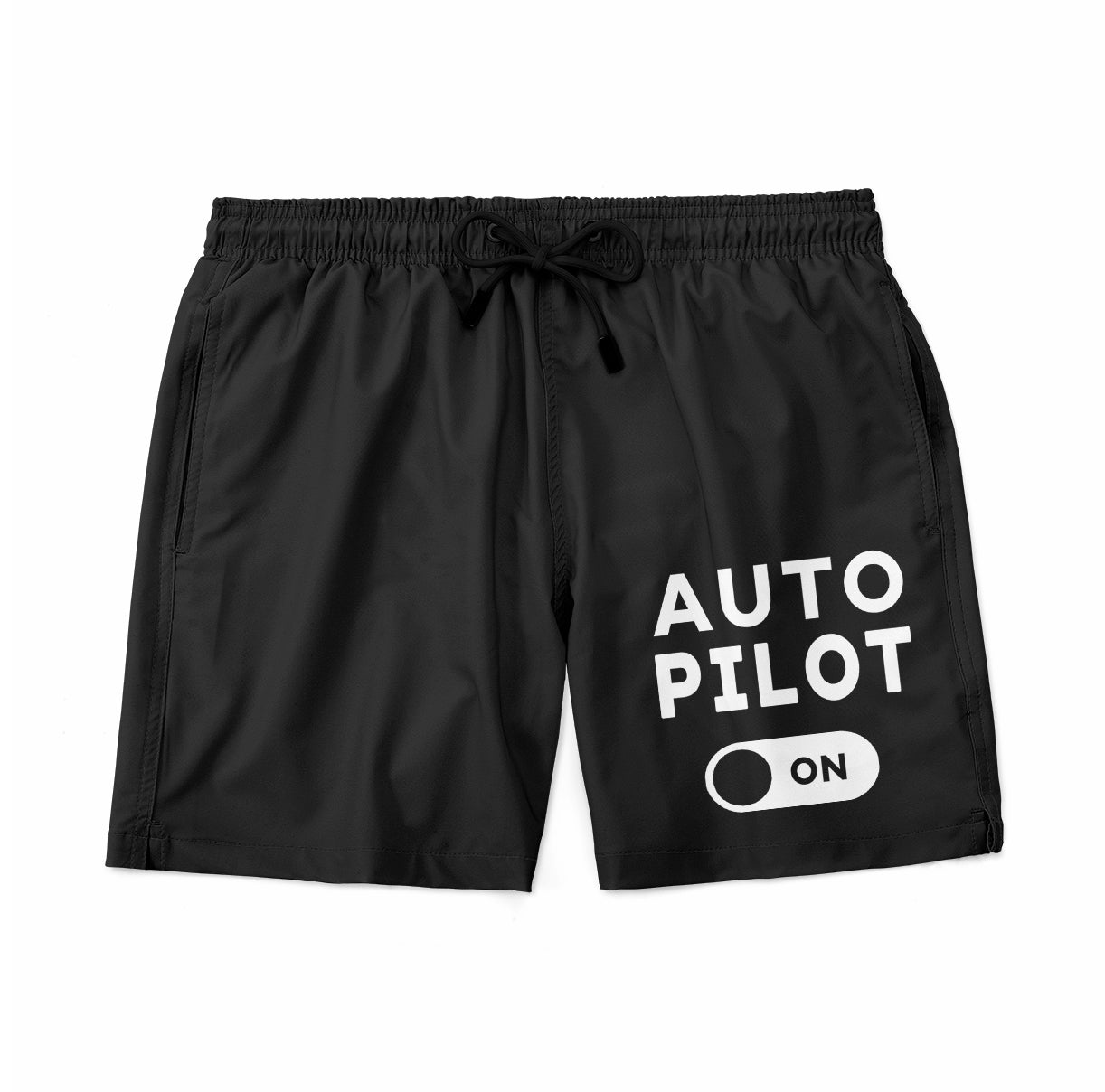 Auto Pilot ON Designed Swim Trunks & Shorts