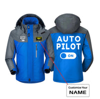 Thumbnail for Auto Pilot ON Designed Thick Winter Jackets