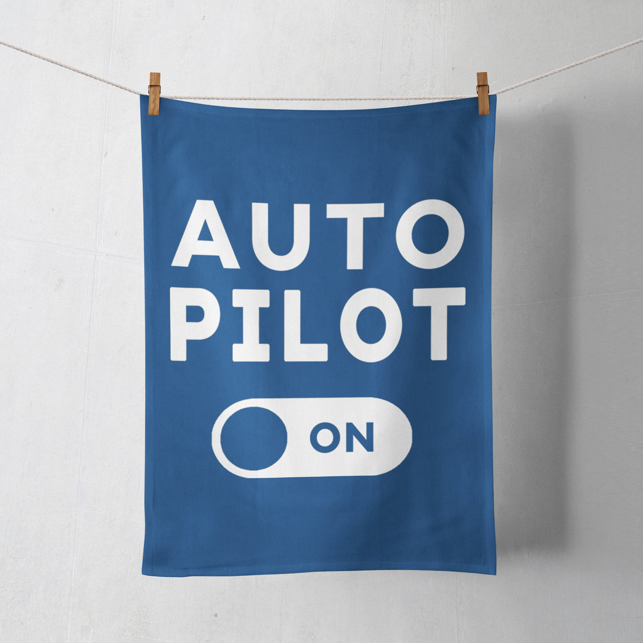 Auto Pilot ON Designed Towels