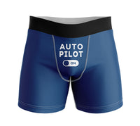 Thumbnail for Auto Pilot ON Designed Men Boxers