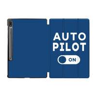 Thumbnail for Auto Pilot ON Designed Samsung Tablet Cases