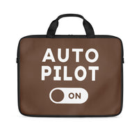 Thumbnail for Auto Pilot ON Designed Laptop & Tablet Bags