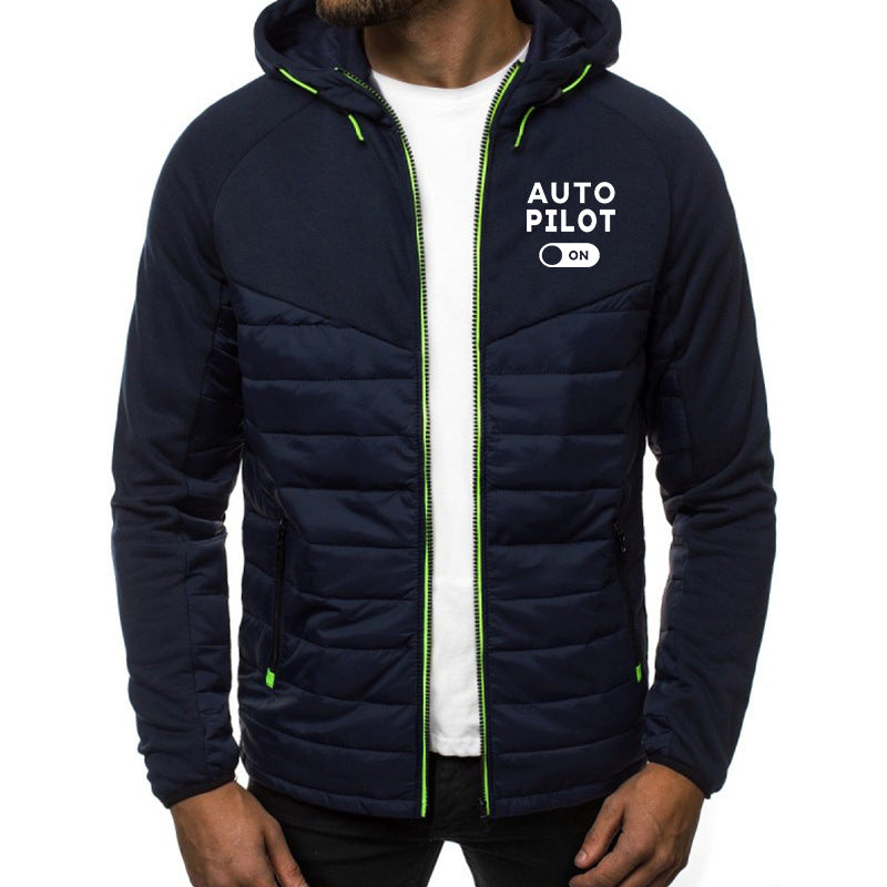 Auto Pilot ON Designed Sportive Jackets