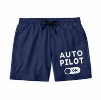 Thumbnail for Auto Pilot ON Designed Swim Trunks & Shorts