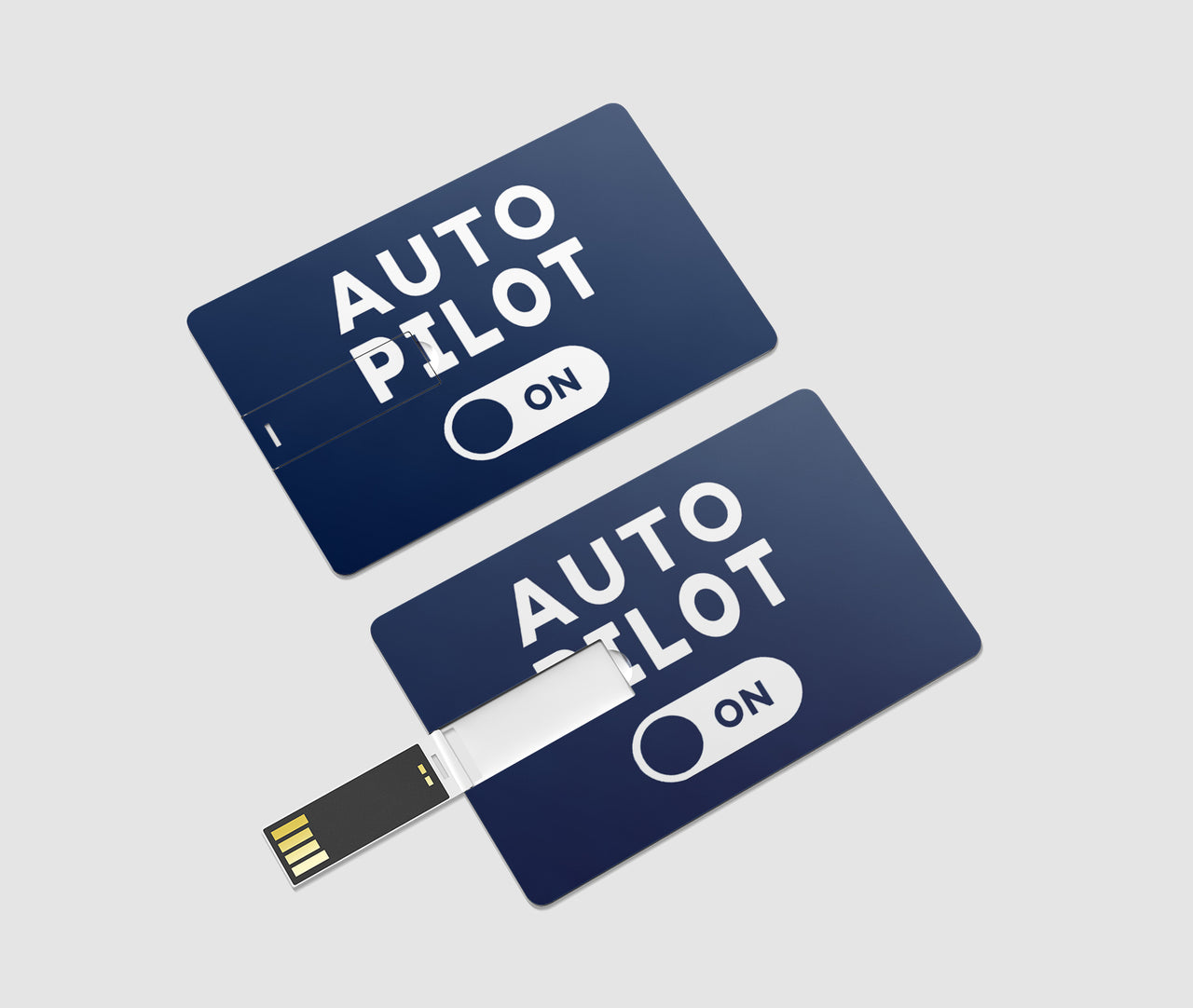 Auto Pilot ON Designed USB Cards