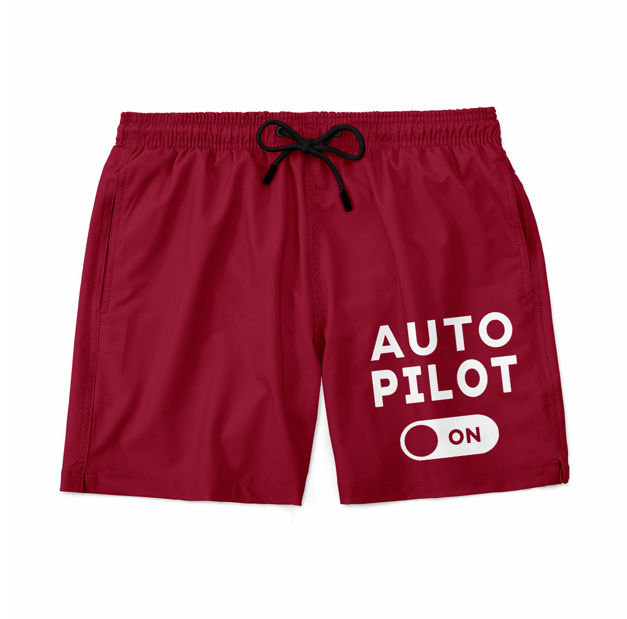 Auto Pilot ON Designed Swim Trunks & Shorts