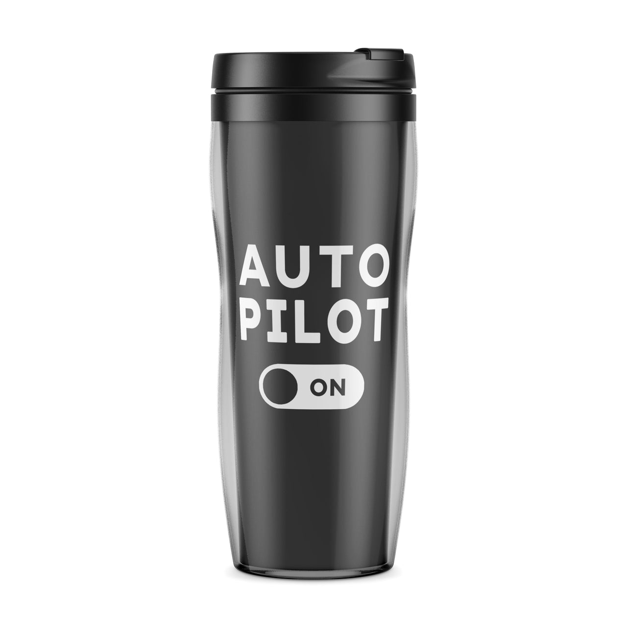 Auto Pilot ON Designed Travel Mugs