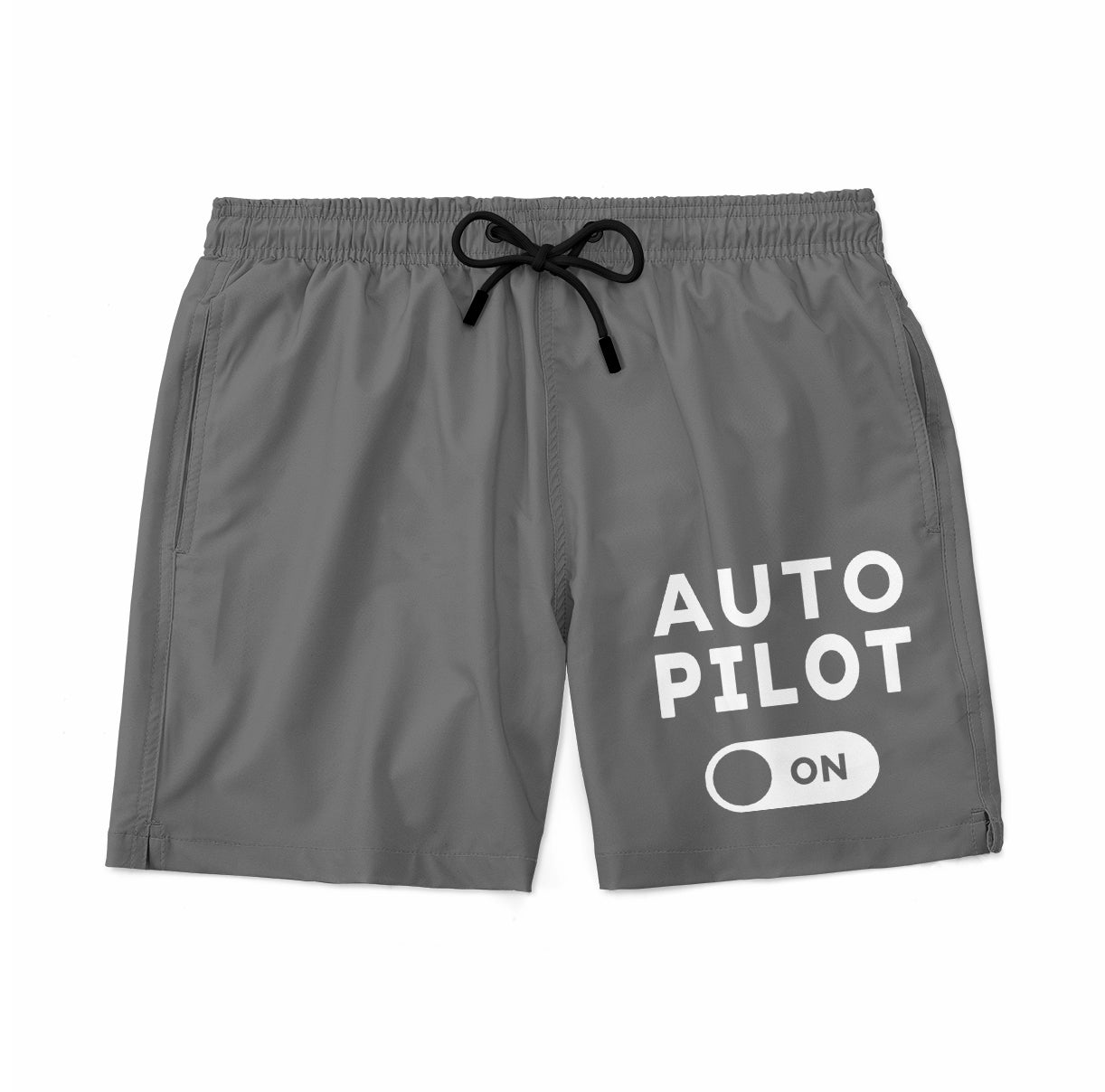 Auto Pilot ON Designed Swim Trunks & Shorts