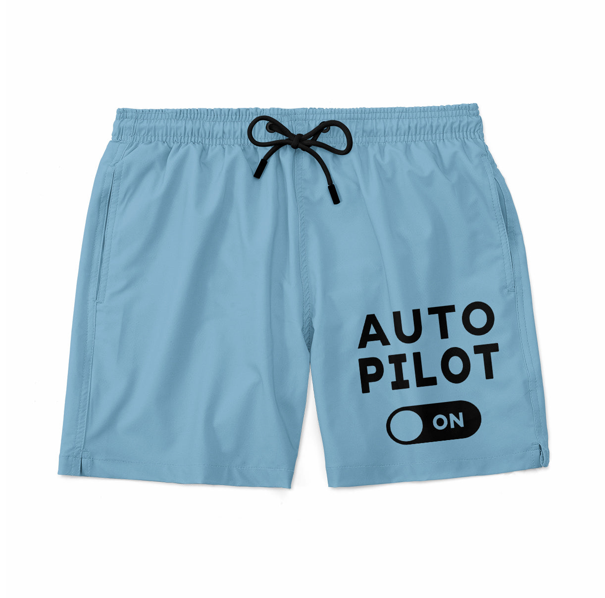 Auto Pilot ON Designed Swim Trunks & Shorts