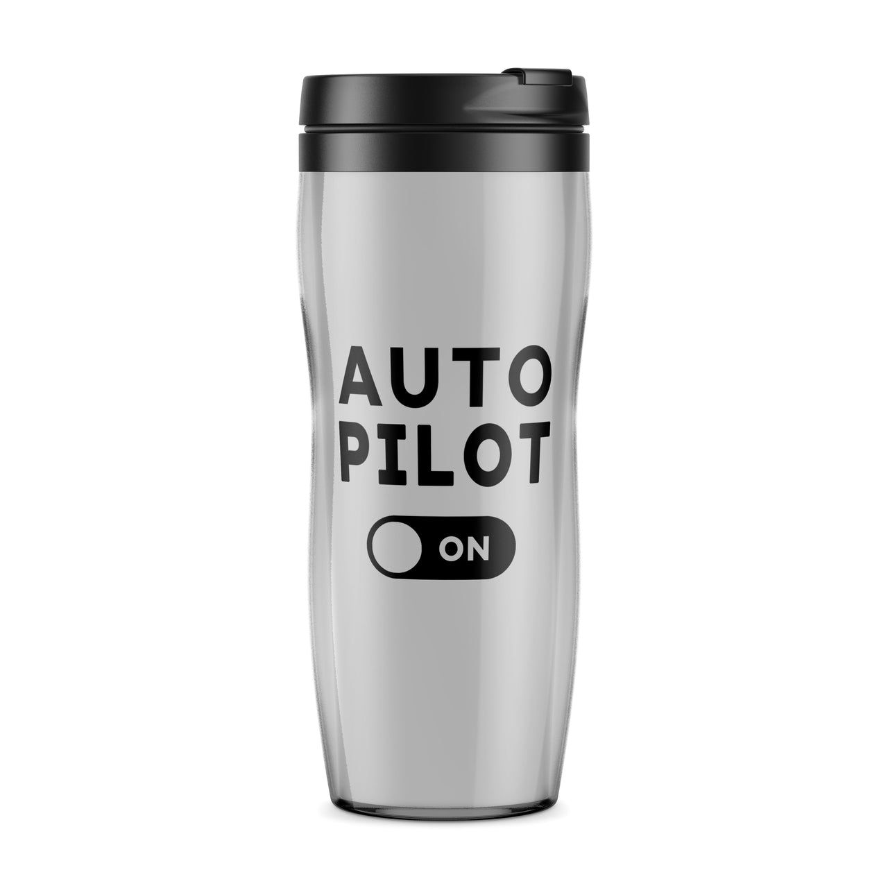Auto Pilot ON Designed Travel Mugs