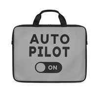 Thumbnail for Auto Pilot ON Designed Laptop & Tablet Bags