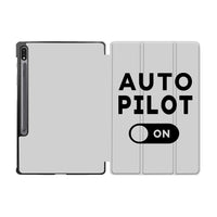 Thumbnail for Auto Pilot ON Designed Samsung Tablet Cases