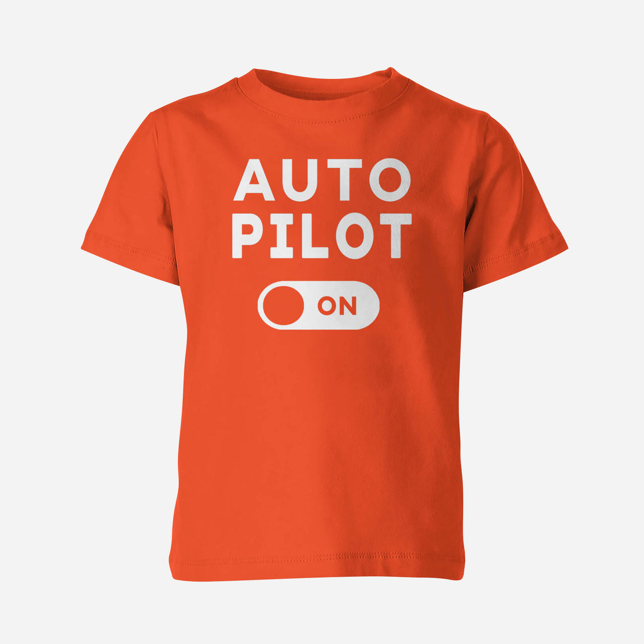 Auto Pilot ON Designed Children T-Shirts