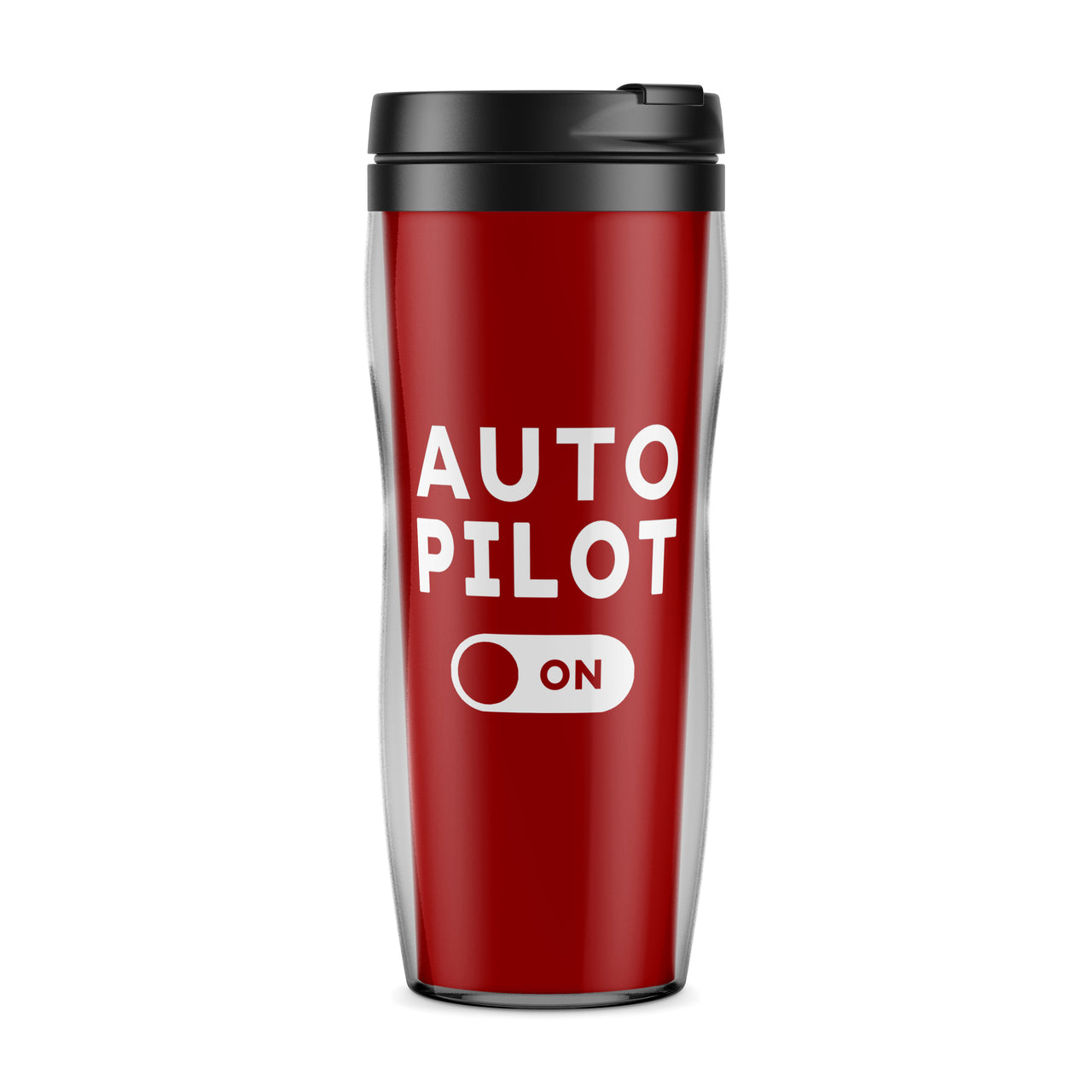 Auto Pilot ON Designed Travel Mugs