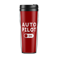 Thumbnail for Auto Pilot ON Designed Travel Mugs