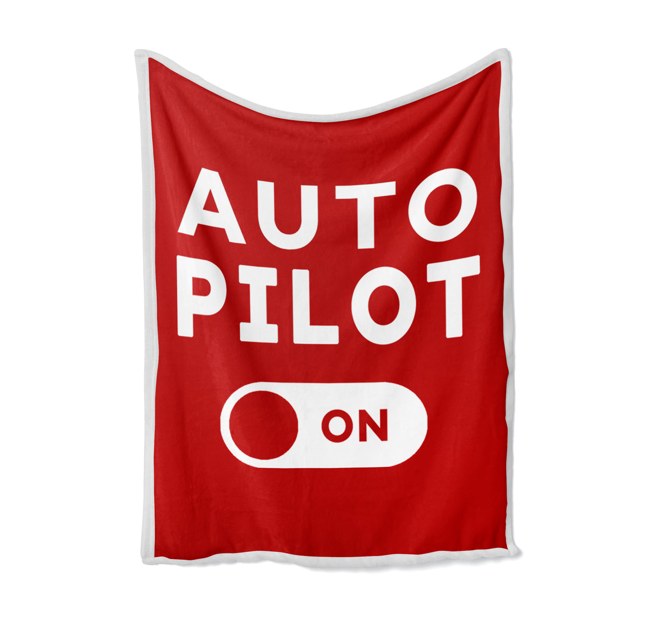 Auto Pilot ON Designed Bed Blankets & Covers