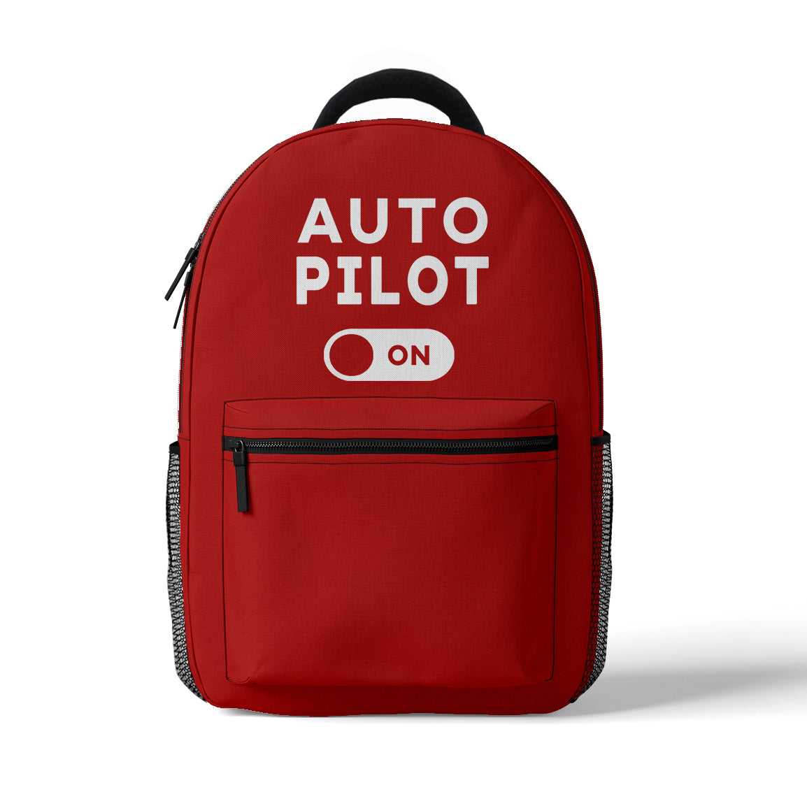 Auto Pilot ON Designed 3D Backpacks