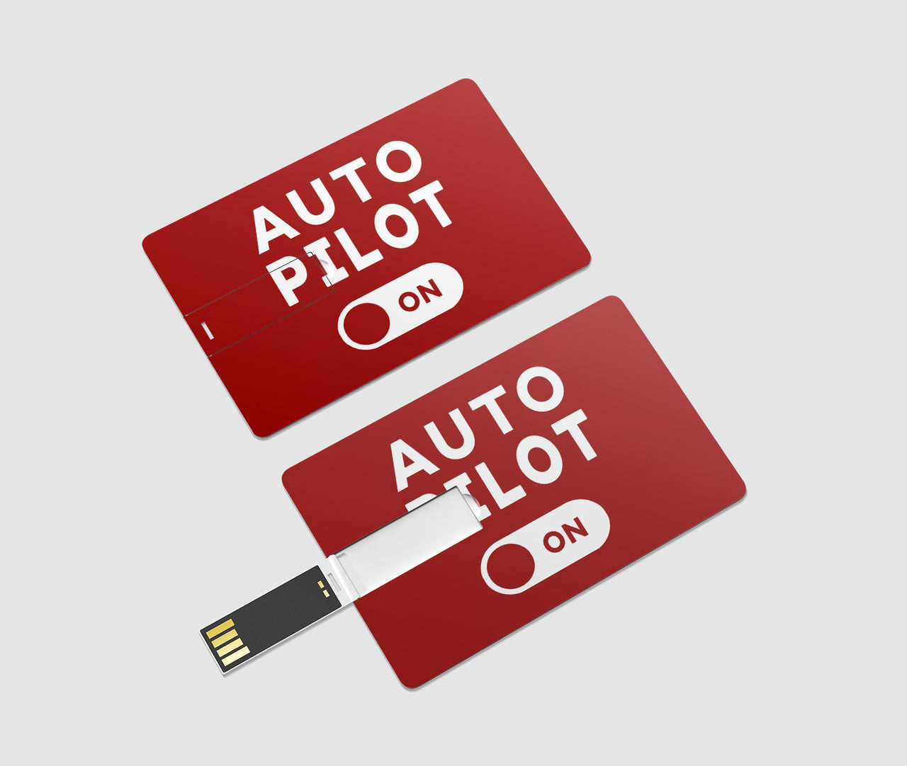 Auto Pilot ON Designed USB Cards
