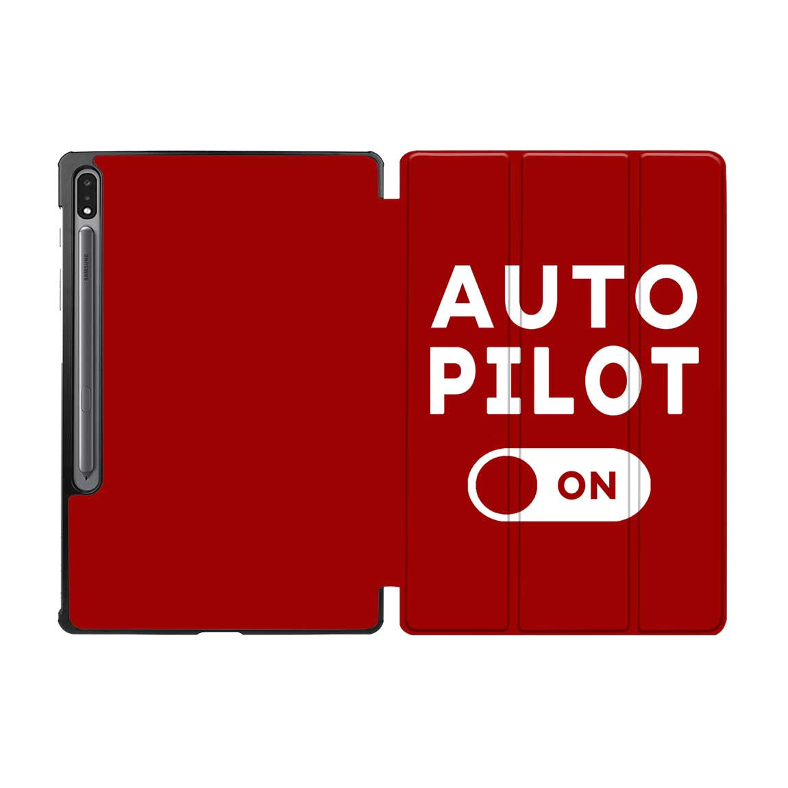Auto Pilot ON Designed Samsung Tablet Cases