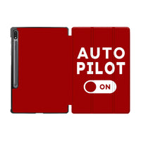Thumbnail for Auto Pilot ON Designed Samsung Tablet Cases
