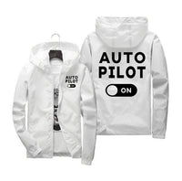 Thumbnail for Auto Pilot ON Designed Windbreaker Jackets