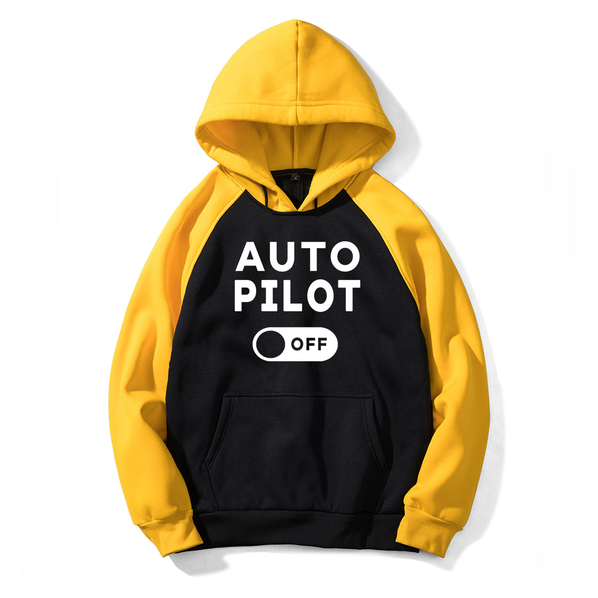 Auto Pilot Off Designed Colourful Hoodies