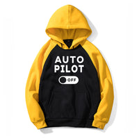 Thumbnail for Auto Pilot Off Designed Colourful Hoodies