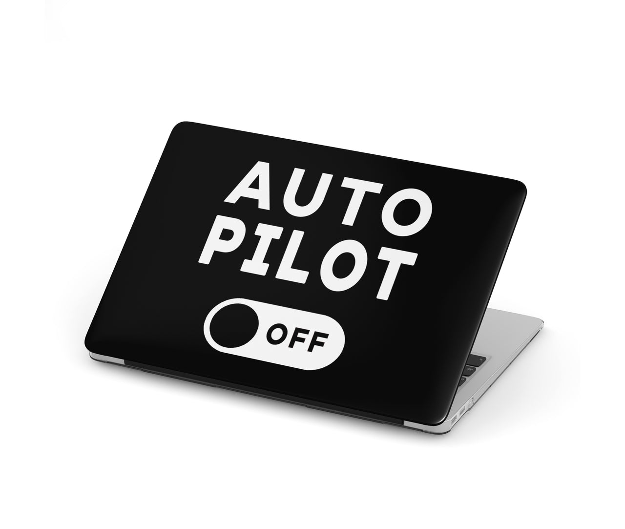 Auto Pilot Off Designed Macbook Cases