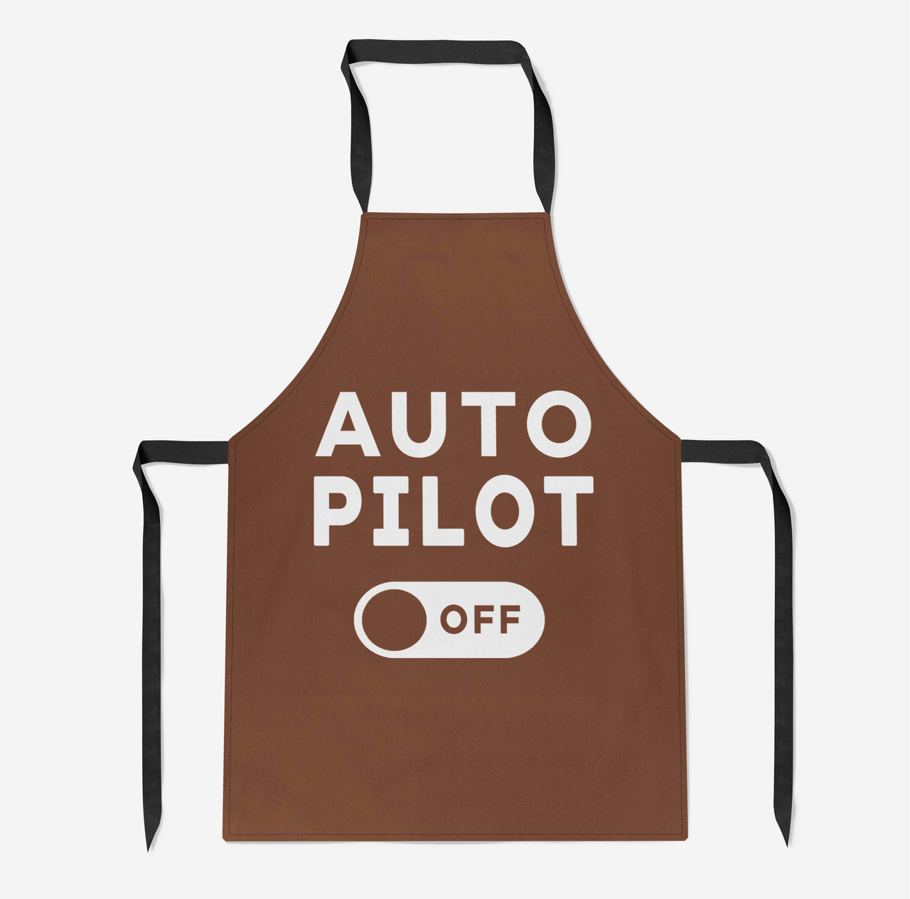 Auto Pilot Off Designed Kitchen Aprons