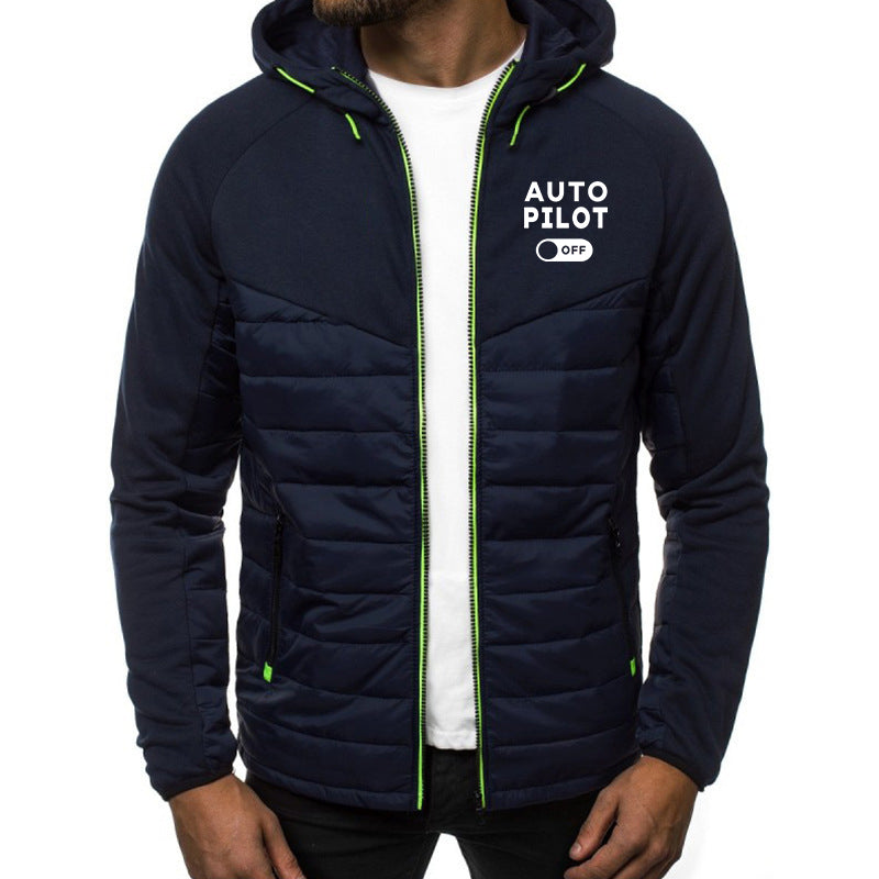 Auto Pilot Off Designed Sportive Jackets