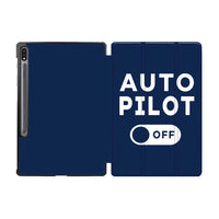 Thumbnail for Auto Pilot Off Designed Samsung Tablet Cases