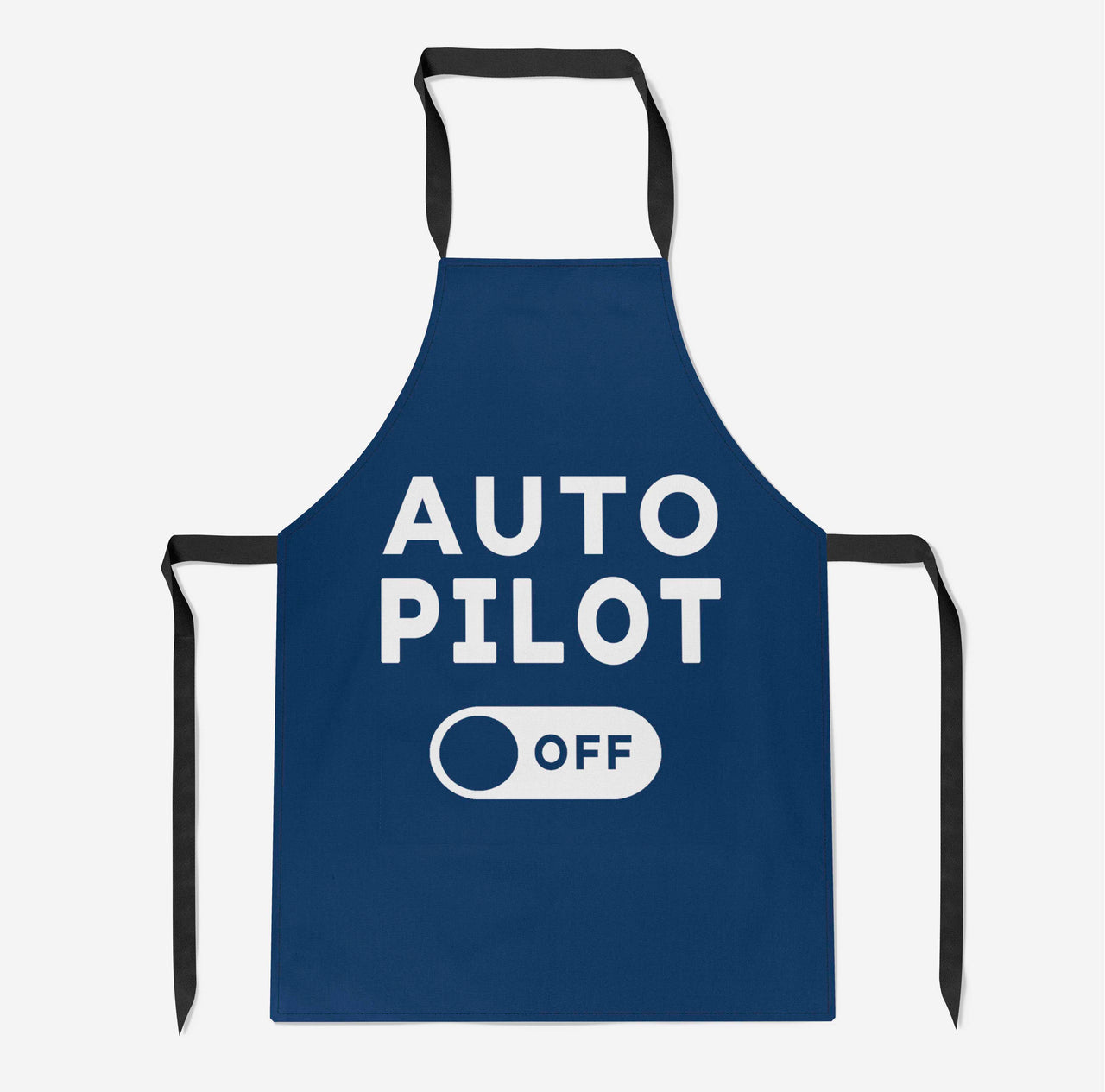 Auto Pilot Off Designed Kitchen Aprons