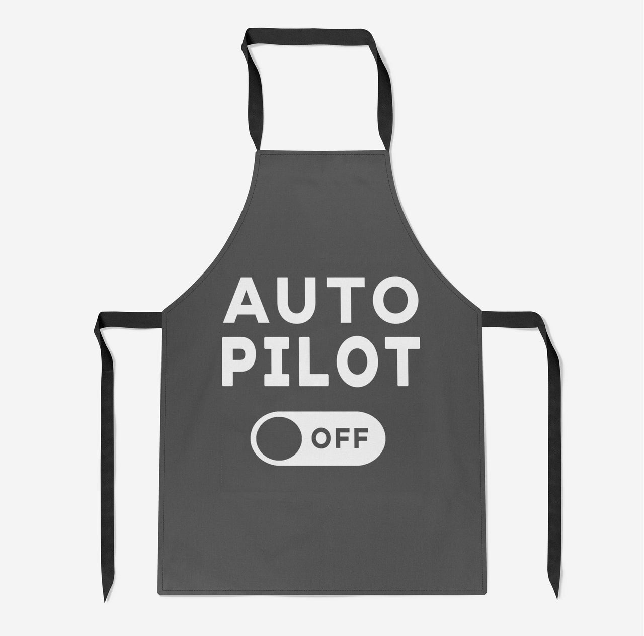 Auto Pilot Off Designed Kitchen Aprons