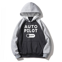 Thumbnail for Auto Pilot Off Designed Colourful Hoodies